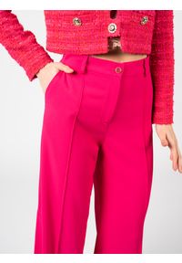 Pinko Spodnie "Pureza" | 100897 A0MP | Kobieta | Różowy. Stan: podwyższony. Kolor: różowy. Materiał: poliester. Długość: krótkie. Styl: klasyczny, elegancki #3