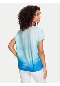 Olsen T-Shirt 11104849 Niebieski Regular Fit. Kolor: niebieski. Materiał: wiskoza #5