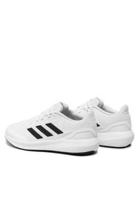 Adidas - adidas Sneakersy RunFalcon 3 Sport Running Lace Shoes HP5844 Biały. Kolor: biały. Materiał: materiał, mesh. Sport: bieganie #3