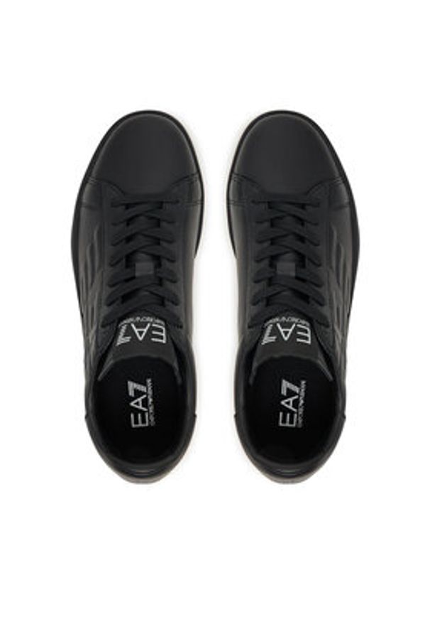 EA7 Emporio Armani Sneakersy 7X000331 AF10848 MC061 Czarny. Kolor: czarny. Materiał: skóra