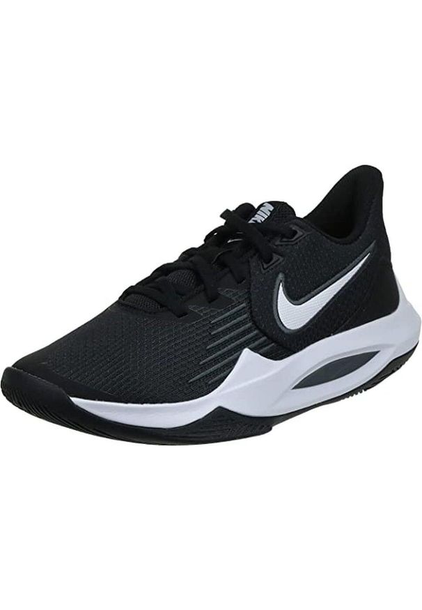 Buty do chodzenia męskie Nike Precision V. Kolor: czarny. Materiał: materiał, syntetyk, tkanina. Sport: turystyka piesza