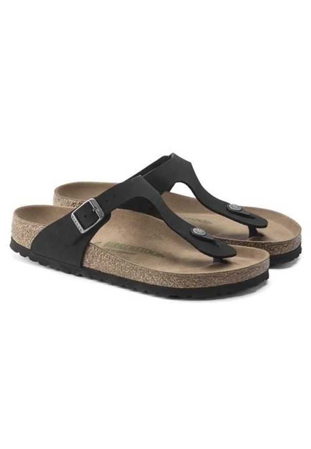 Japonki damskie Birkenstock Gizeh Bfbc. Kolor: wielokolorowy, czarny. Materiał: materiał, syntetyk