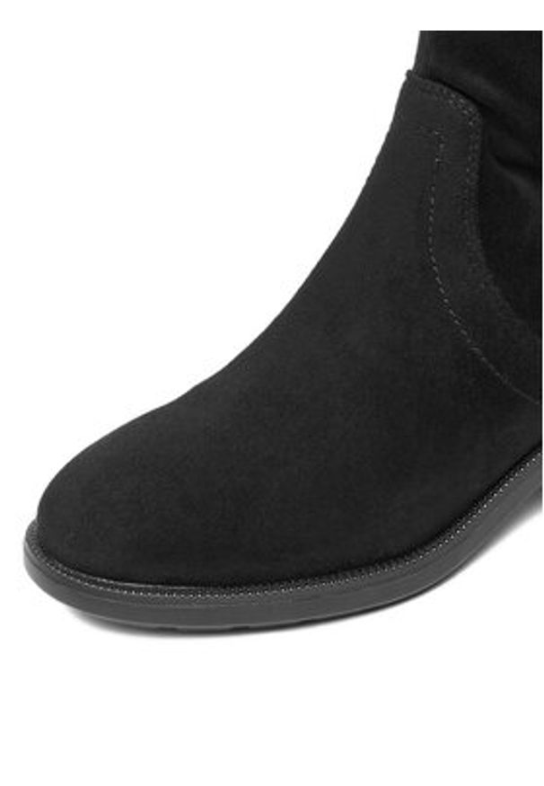 Jenny - JENNY Kozaki CEO-WS6500-01 Czarny. Kolor: czarny. Materiał: materiał