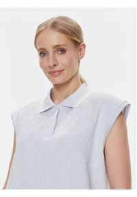 Guess Sukienka codzienna Cheri V4RK00 KBSL0 Błękitny Regular Fit. Okazja: na co dzień. Kolor: niebieski. Materiał: syntetyk. Typ sukienki: proste. Styl: casual #4