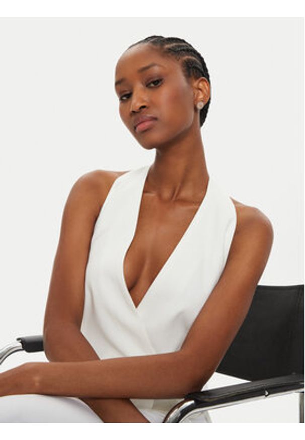 Tory Burch Kolczyki Kira Crystal 87083 Złoty. Materiał: metalowe. Kolor: złoty