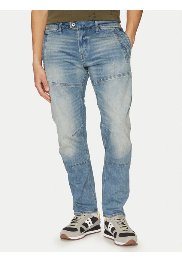 G-Star RAW - G-Star Raw Jeansy Diver 3D D26465-D936 H109 Niebieski Slim Fit. Kolor: niebieski