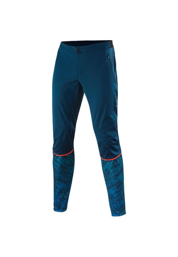 LOFFLER - Löffler Męski Spodnie Speed - Lekki i Wodoodporny. Kolor: niebieski. Sport: turystyka piesza