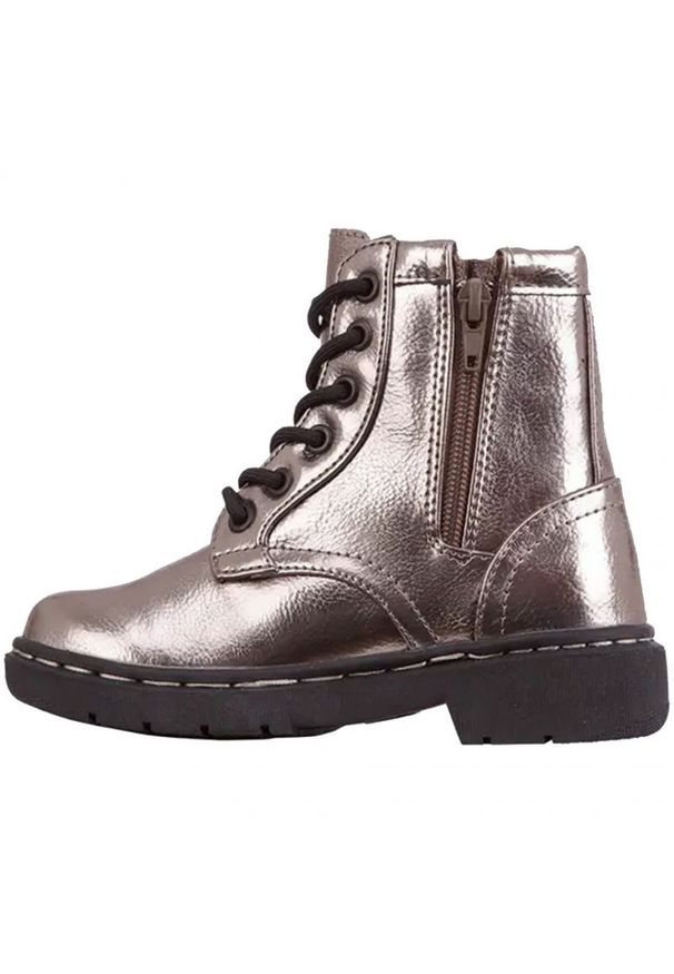 Buty Kappa Deenish Shine Jr 260841K 1511 białe. Zapięcie: sznurówki. Kolor: biały. Materiał: syntetyk, guma, materiał, lakier. Szerokość cholewki: normalna. Sezon: zima