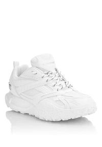 Plein Sport Sneakersy SAFS USC0933 STE003N Biały. Kolor: biały. Materiał: materiał #4