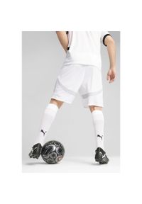 Puma - Szorty Stade Rennais FC 2024/25. Kolor: biały, wielokolorowy, czarny. Sport: piłka nożna