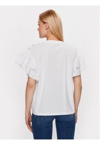 Custommade Bluzka Meika 999115112 Biały Relaxed Fit. Kolor: biały. Materiał: bawełna #4