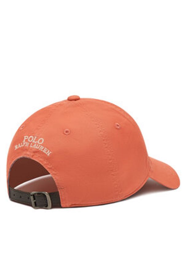 Polo Ralph Lauren Czapka z daszkiem 211967361001 Żółty. Kolor: żółty. Materiał: bawełna, materiał
