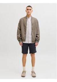 Jack & Jones Szorty materiałowe Jaiden 12293768 Czarny Relaxed Fit. Kolor: czarny. Materiał: bawełna #6