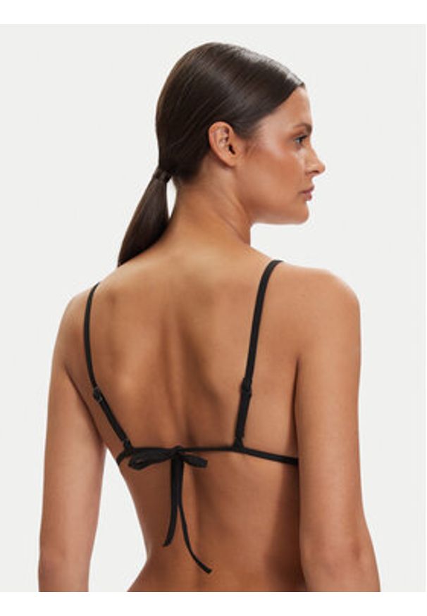 Calvin Klein Swimwear Góra od bikini LV00Q61239 Czarny. Kolor: czarny. Materiał: syntetyk