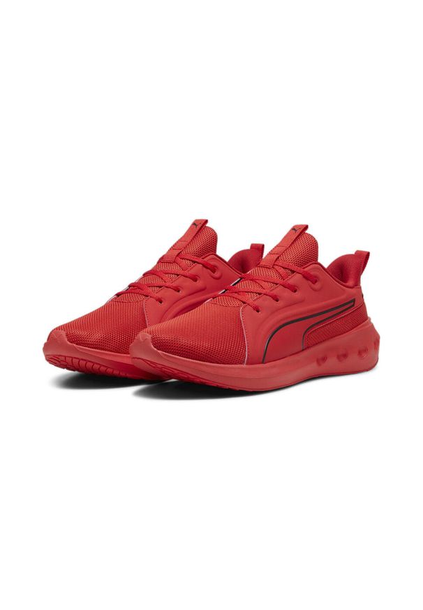 Puma - Buty do biegania SOFTRIDE Carson PUMA For All Time Red Black. Kolor: czerwony, wielokolorowy, czarny