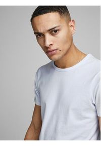 Jack & Jones - Jack&Jones T-Shirt Basic 12058529 Biały Stretch Fit. Kolor: biały. Materiał: bawełna #5