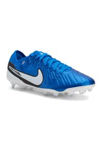 Buty piłkarskie Nike Tiempo Legend 10 Pro FG. Kolor: biały, niebieski, wielokolorowy. Sport: piłka nożna