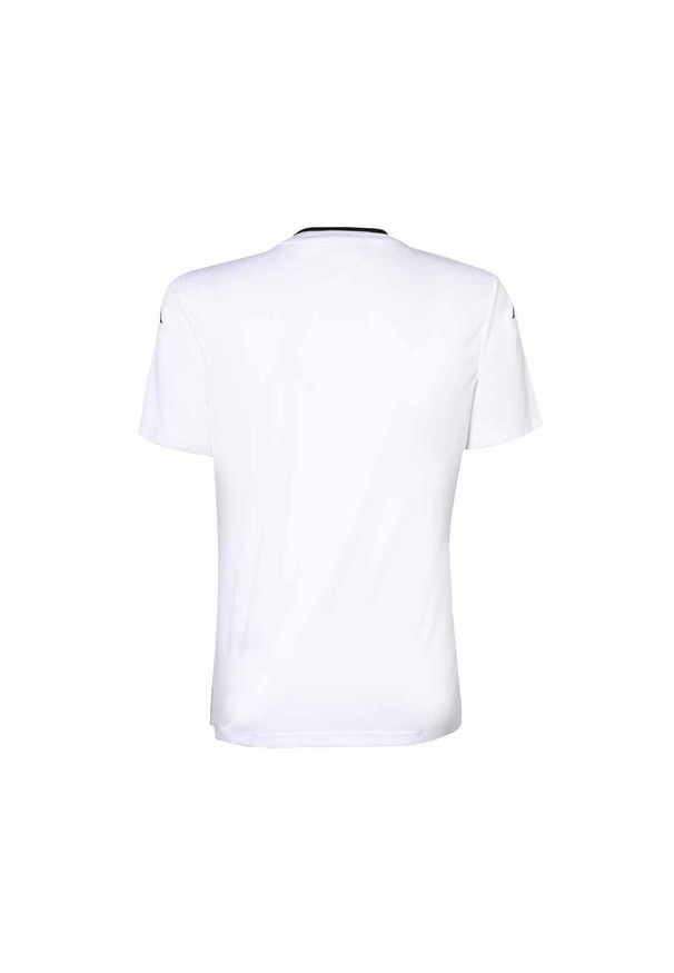 Koszulka dla dzieci Kappa Bugo. Kolor: wielokolorowy, biały, czarny. Sport: piłka nożna