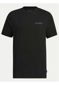 Adidas - adidas T-Shirt Graphic IS0282 Czarny Regular Fit. Kolor: czarny. Materiał: bawełna #5