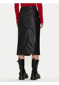 JDY Spódnica z imitacji skóry Alexa 15330385 Czarny Slim Fit. Kolor: czarny. Materiał: skóra #7