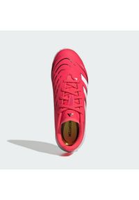 Adidas - Buty Predator League TF Kids. Kolor: biały, czerwony, wielokolorowy, czarny. Materiał: materiał