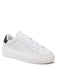 Tommy Jeans Sneakersy Leather Outsole EM0EM01159 Biały. Kolor: biały. Materiał: skóra #3