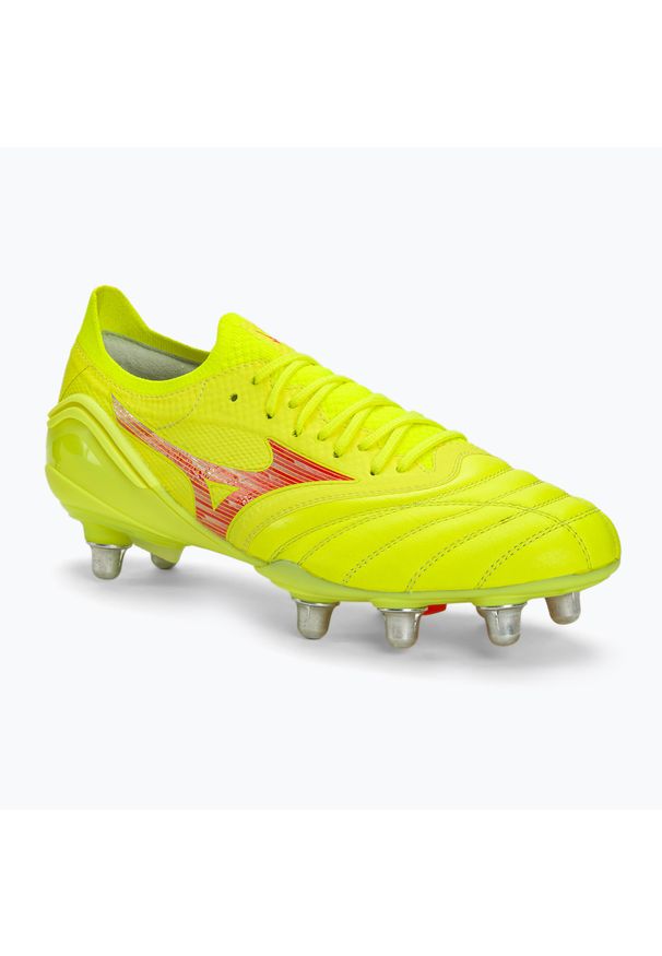 Buty piłkarskie męskie Mizuno Morelia Neo IV Β Elite Si. Kolor: żółty. Sport: piłka nożna