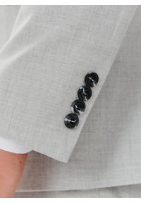 Pako Lorente - PAKO LORENTE – Marynarka garniturowa w kolorze jasnoszarym. Kolor: szary. Materiał: poliester, wiskoza, elastan. Wzór: gładki #9