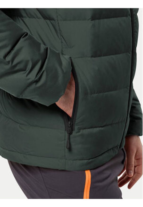 Jack Wolfskin Kurtka puchowa Ather Down 1207671 Zielony Regular Fit. Kolor: zielony. Materiał: syntetyk