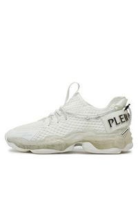 Plein Sport Sneakersy SADS USC0522 STE003N Biały. Kolor: biały. Materiał: skóra