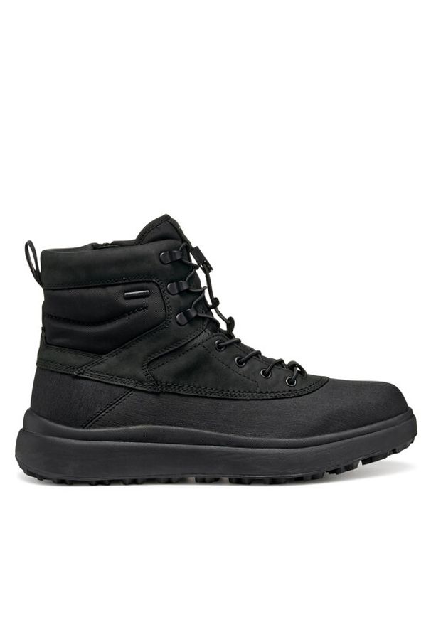 Geox Trekkingi U Granito + Grip B A U56FZD 04550 C9999 Czarny. Kolor: czarny. Materiał: skóra. Sport: turystyka piesza