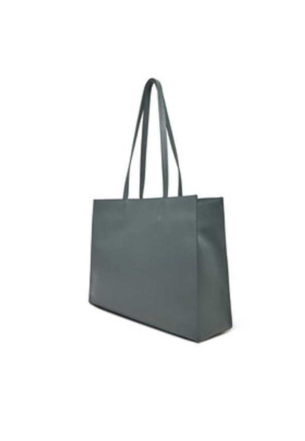 Patrizia Pepe Torebka 8BA172/L001-G600 Zielony. Kolor: zielony. Materiał: skórzane