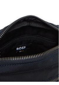 BOSS Saszetka Catch 3.0 NS Zip 50511961 Granatowy. Kolor: niebieski. Materiał: materiał #3
