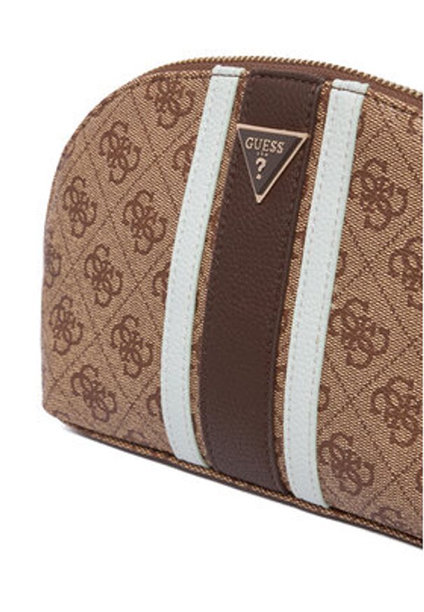 Guess Kosmetyczka PW7573 P6370 Brązowy. Kolor: brązowy. Materiał: skóra