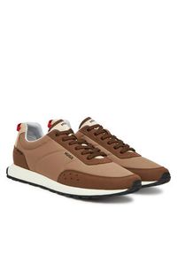 Hugo - HUGO Sneakersy Icelin 50548502 Beżowy. Kolor: beżowy. Materiał: materiał
