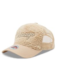 Czapka z daszkiem Mitchell & Ness. Kolor: beżowy