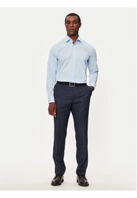 BOSS - Boss Koszula 50527198 Błękitny Slim Fit. Kolor: niebieski. Materiał: bawełna #2