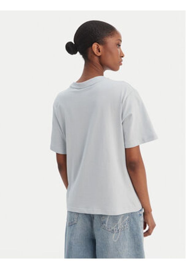 Reebok T-Shirt Suzie RK25505CCW Błękitny Relaxed Fit. Kolor: niebieski. Materiał: bawełna