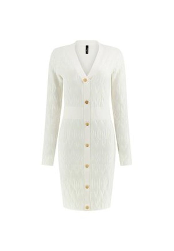 Marciano Guess Sukienka 178904 Beżowy Classic Fit. Kolor: beżowy