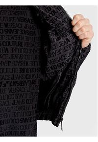 Versace Jeans Couture Kurtka puchowa Logo Flock 73GAU4D3 Czarny Regular Fit. Kolor: czarny. Materiał: puch, syntetyk #4