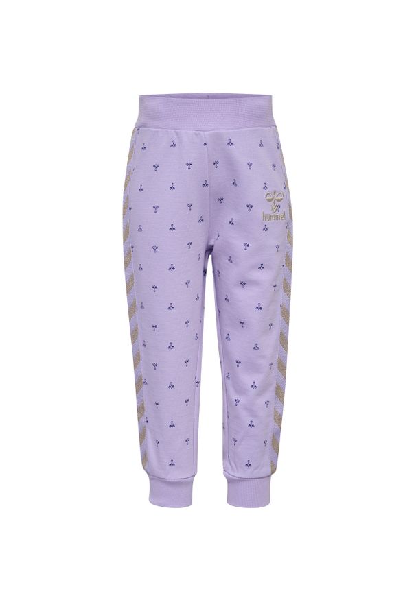 Dresy dziewczęce Hummel Beesy. Kolor: wielokolorowy, niebieski, fioletowy. Materiał: dresówka