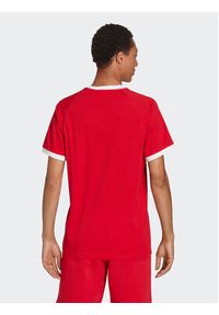 Adidas - adidas T-Shirt Adicolor Classics 3-Stripes T-Shirt IA4852 Czerwony Regular Fit. Kolor: czerwony. Materiał: bawełna #3