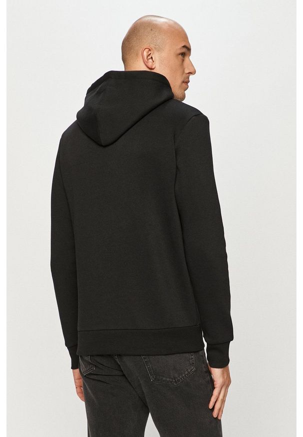 Jack & Jones - Bluza bawełniana. Okazja: na co dzień. Kolor: czarny. Materiał: bawełna. Wzór: nadruk. Styl: casual