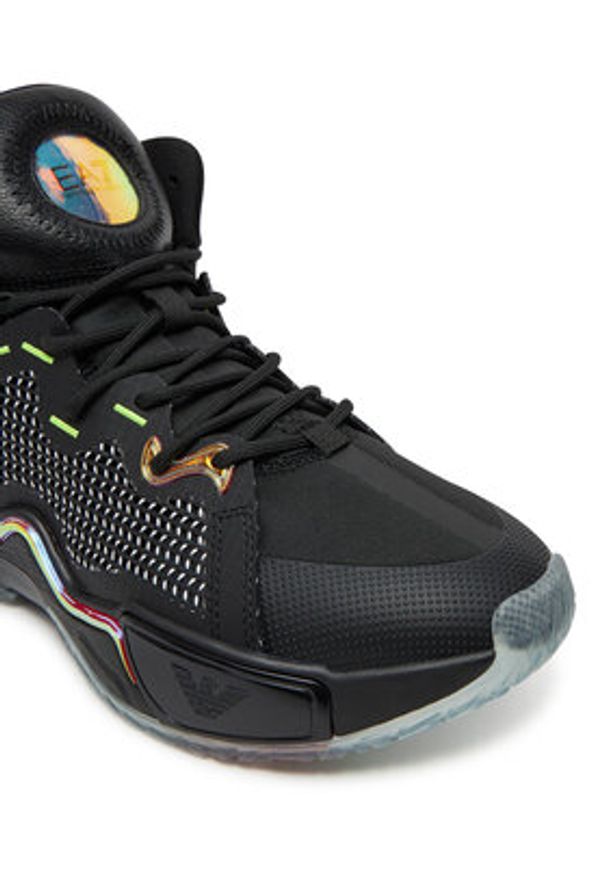 EA7 Emporio Armani Sneakersy X8Z060 XK447 D142 Czarny. Kolor: czarny. Materiał: materiał