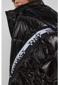 TwinSet - Twinset Kurtka damska kolor czarny zimowa. Okazja: na co dzień. Kolor: czarny. Sezon: zima. Styl: casual #3