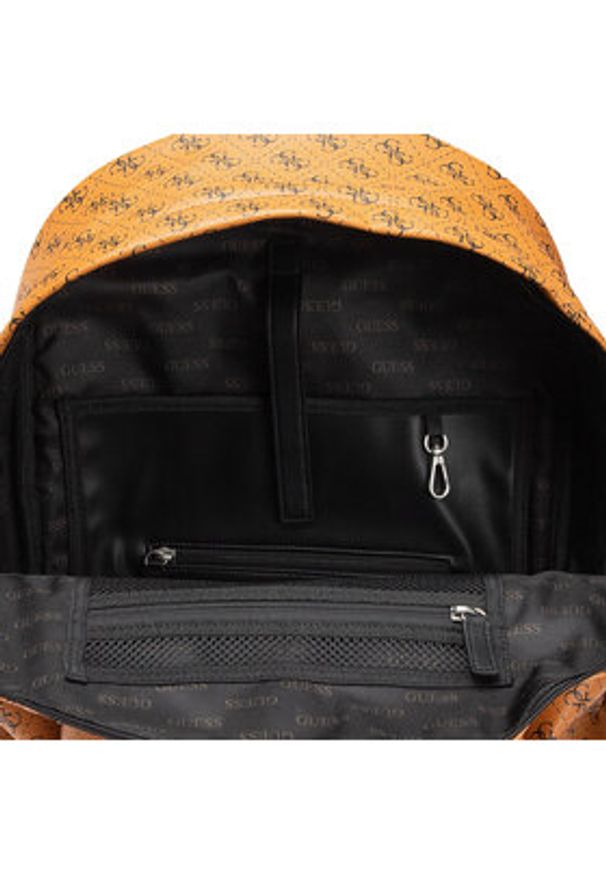 Guess Plecak Vezzola HMVZLA P2310 Brązowy. Kolor: brązowy. Materiał: skóra