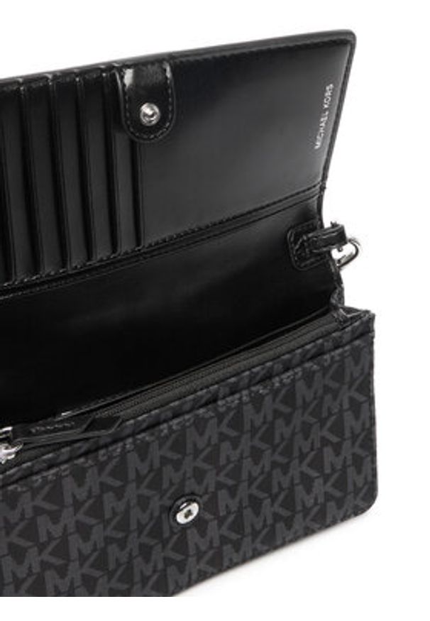 MICHAEL Michael Kors Torebka 32S5SJ6C1C Czarny. Kolor: czarny. Materiał: skórzane