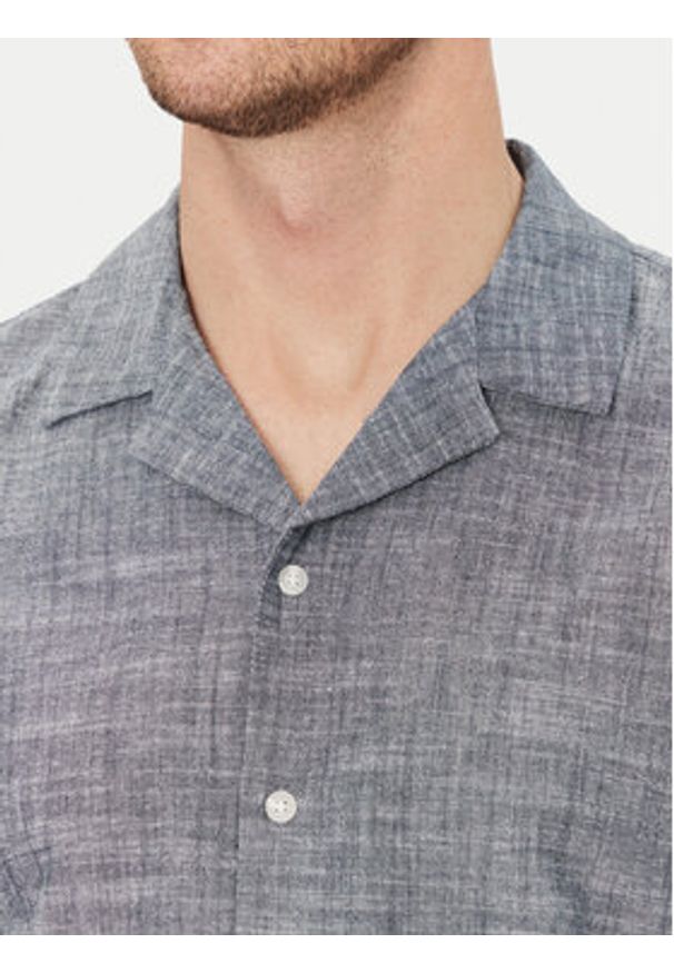 Blend Koszula 20717676 Niebieski Regular Fit. Kolor: niebieski. Materiał: bawełna