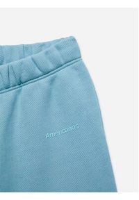 Americanos Spodnie dresowe Unisex Chicago Niebieski Wide Leg. Kolor: niebieski. Materiał: bawełna #8