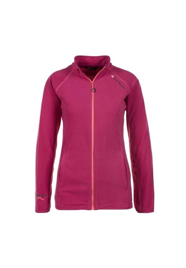 PEAK MOUNTAIN - Dziewczęca bluza z mikropolaru Peak Mountain full-zipGafone. Kolor: różowy. Materiał: polar. Sezon: zima. Sport: narciarstwo